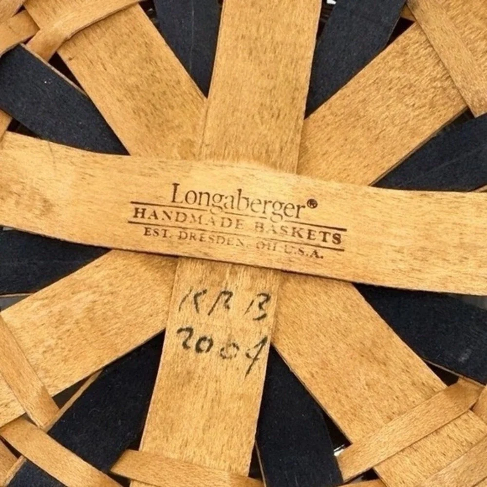 Longaberger 2004 Proudly‎ USA Little Star Basket Patriotic Shield Protector
